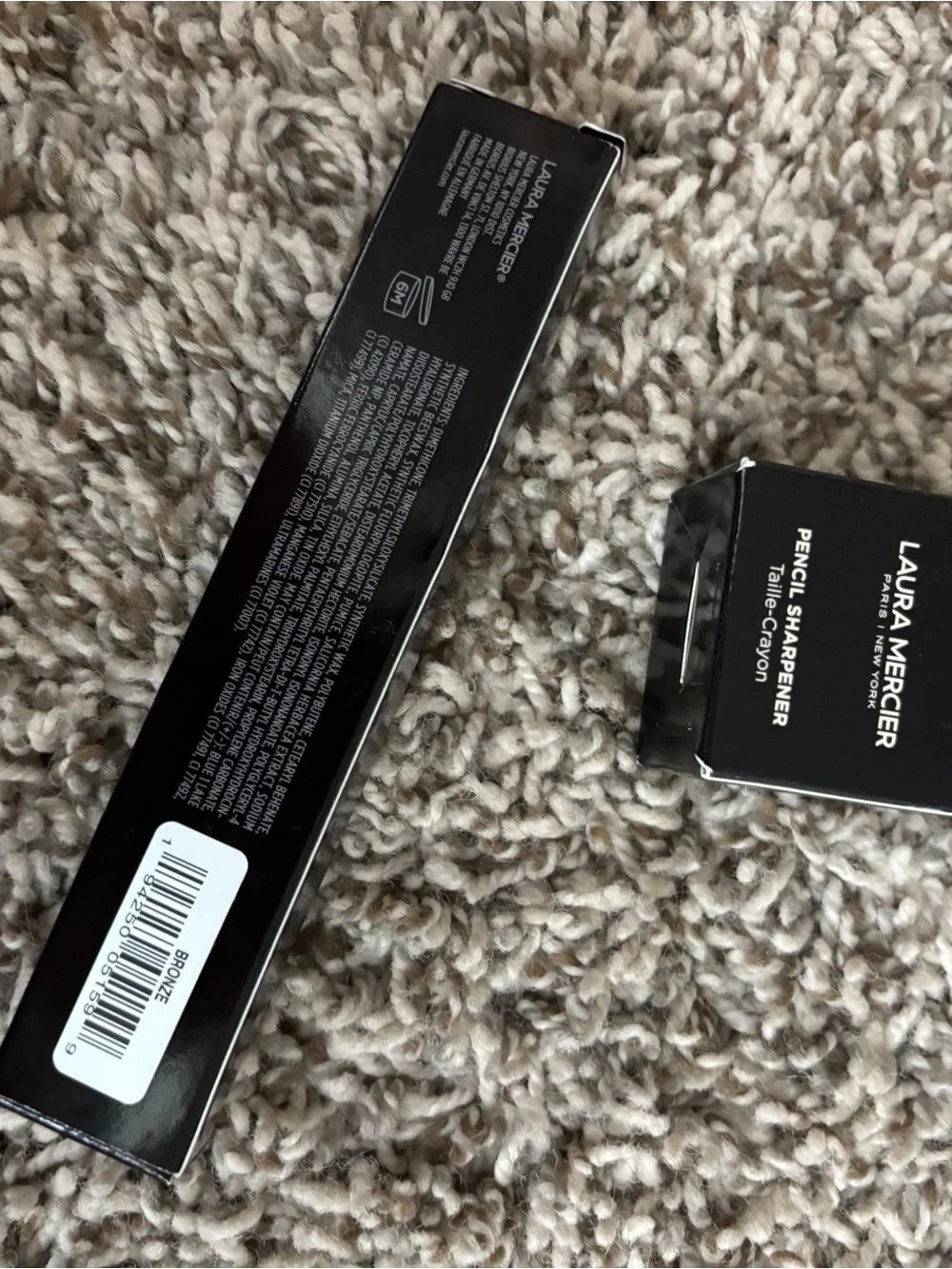 laura mercier graphite eye Liner Pencil with Sharpener nwt new